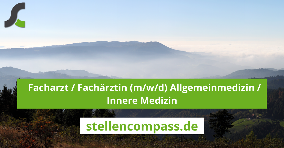 rgV Kizingtal Facharzt / Fachärztin (m/w/d) Allgemeinmedizin / Inneren Medizin stellencompass.de