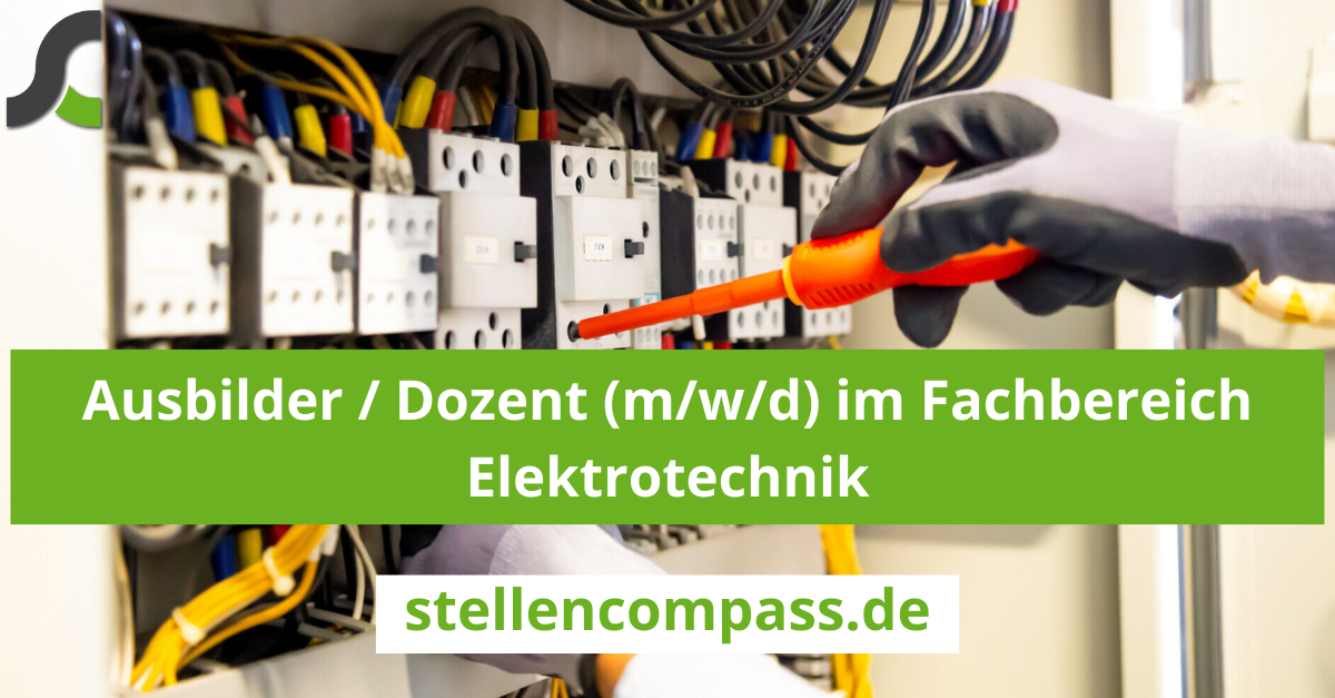 Handwerkskammer Dortmund Ausbilder / Dozent im Fachbereich Elektrotechnik stellencompass.de