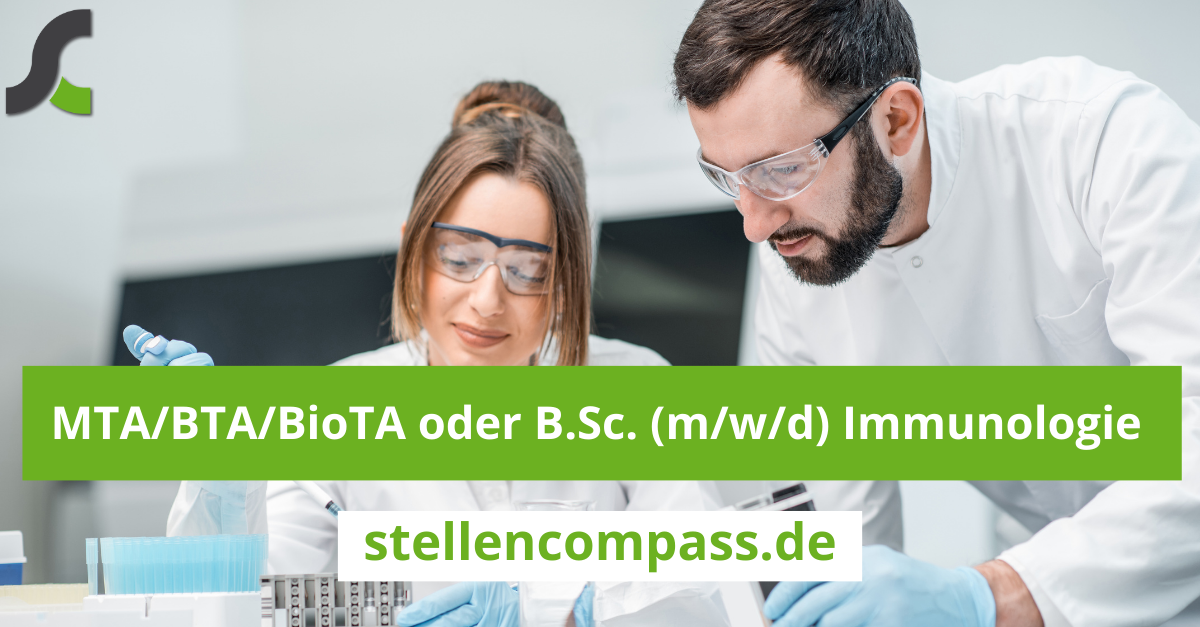 RossHelen MVZ Labor Dr. Gärtner MTA/BTA/BioTA oder B.Sc. Immunologie stellencompass.de