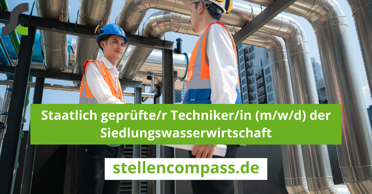 wosunan Stadt Nordenham Staatlich geprüfte/r Techniker/in der Siedlungswassertechnik stellenocpmass.de