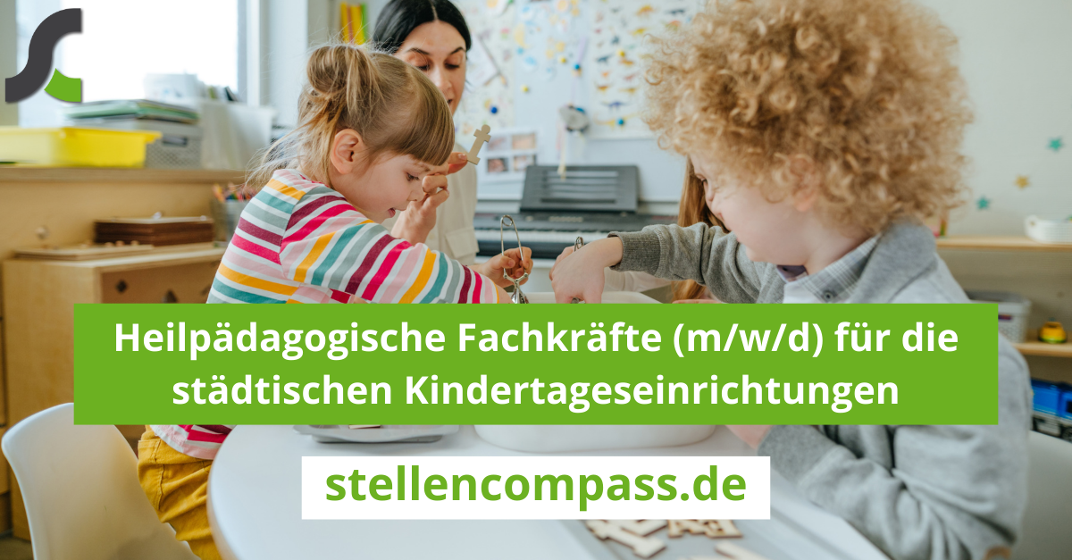 lithiumphoto Stadt Celle Heilpädagogische Fachkräfte (m/w/d) für die städtischen Kindertageseinrichtungen stellencompass.de